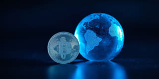 Monedas digitales representadas dentro del contexto de los mercados financieros globales